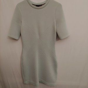 Saturday Kate Spade viscose foam dress in seafoam green size Small